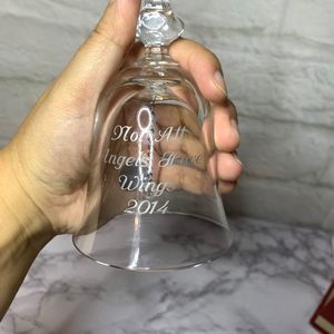 Genuine Crystal Bell “Not All Angels Have Wings 2014”